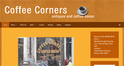 Desktop Screenshot of coffeecorners.com